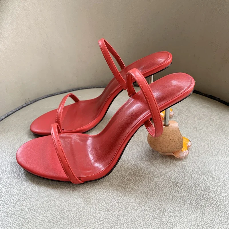 Women'S Shoes Plus Size - Summer Strappy Sandals Open Toe High