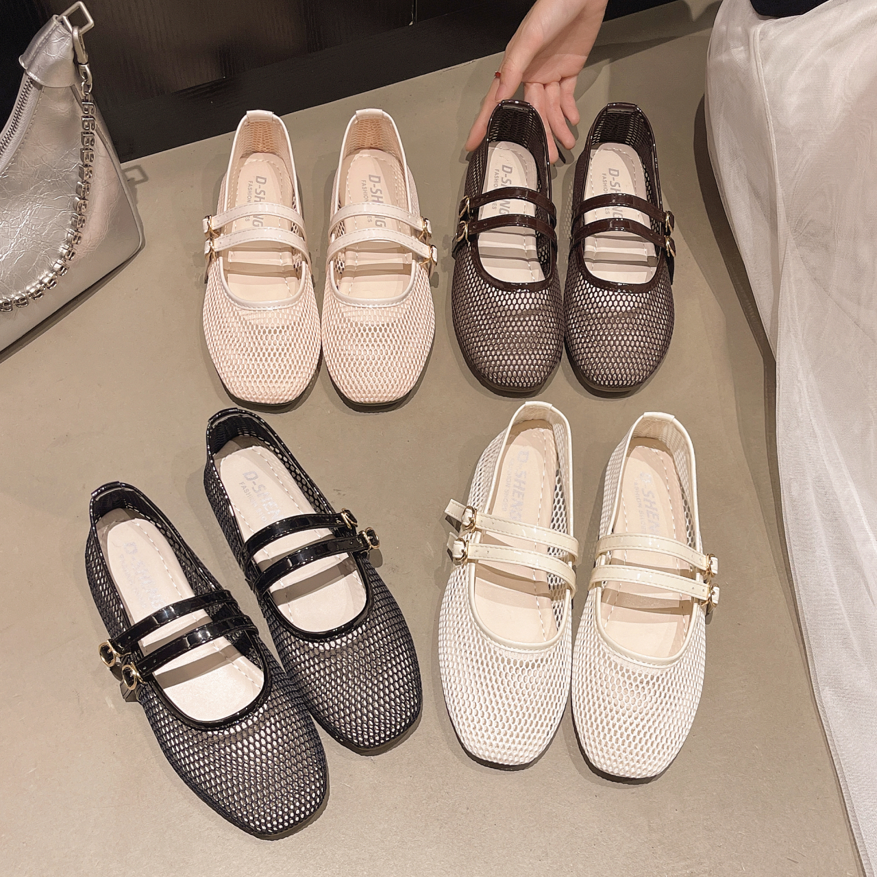 Women Shoes Model - Breathable Women's Shallow-mouth Single Shoes, 2026