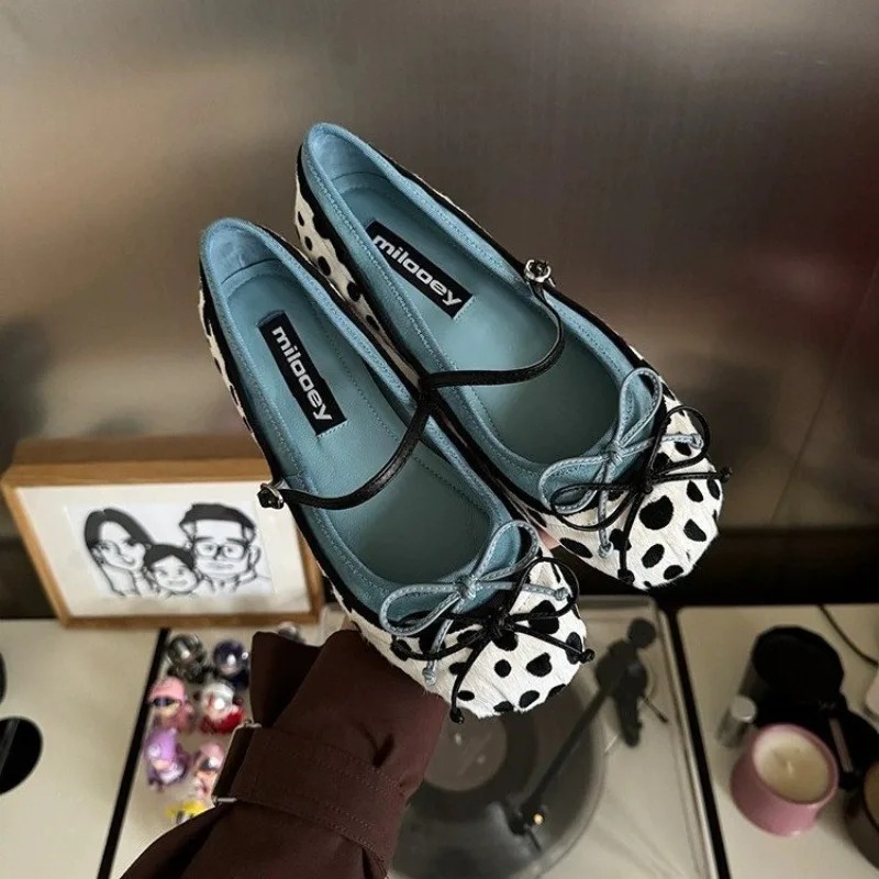 Women'S Shoes Large - 2026French Flat Bottomed Rotundity Toe Ballet