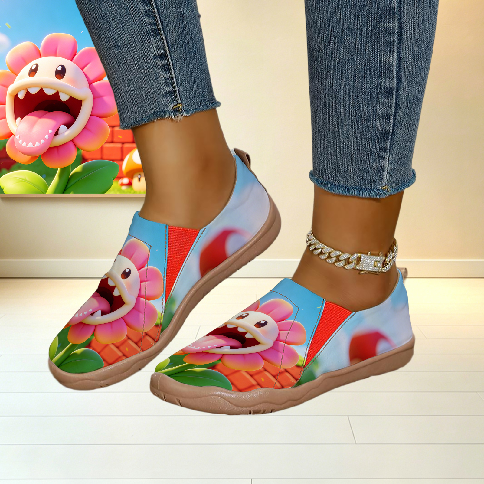 Women's Wide Toe Box Cute Cart - Women'S Shoes With Wide Toe Box review and price