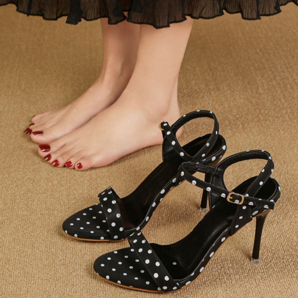 Polka Dot Women's Sandals Smal - Women Shoes Mk review and price