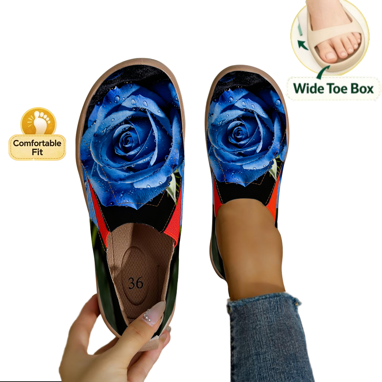Women's Wide Toe Box Dark Nigh - Women'S Shoes With Wide Toe Box review and price