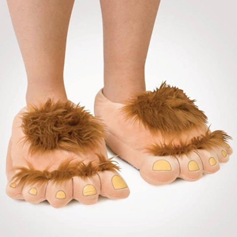 Newly Furry Warm Slippers Big  - Women Shoes For Big Feet review and price