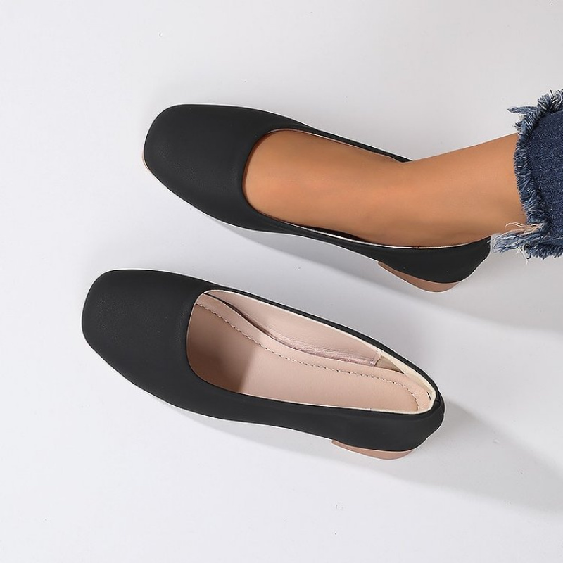 Soft Leather Round Toe Slip-On - Women'S Shoes Large review and price
