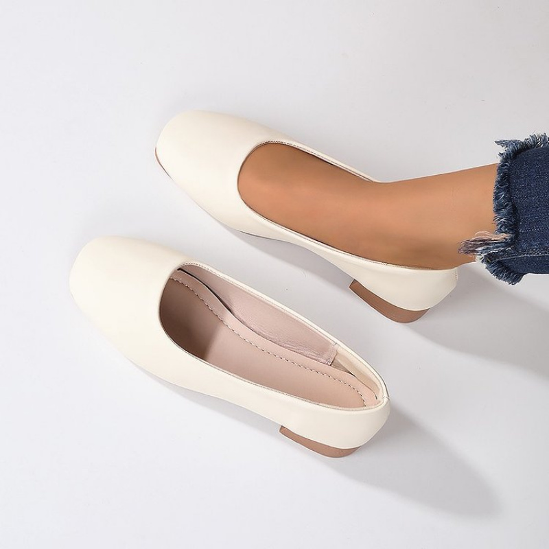 Soft Leather Round Toe Slip-On - Women'S Shoes Large review and price