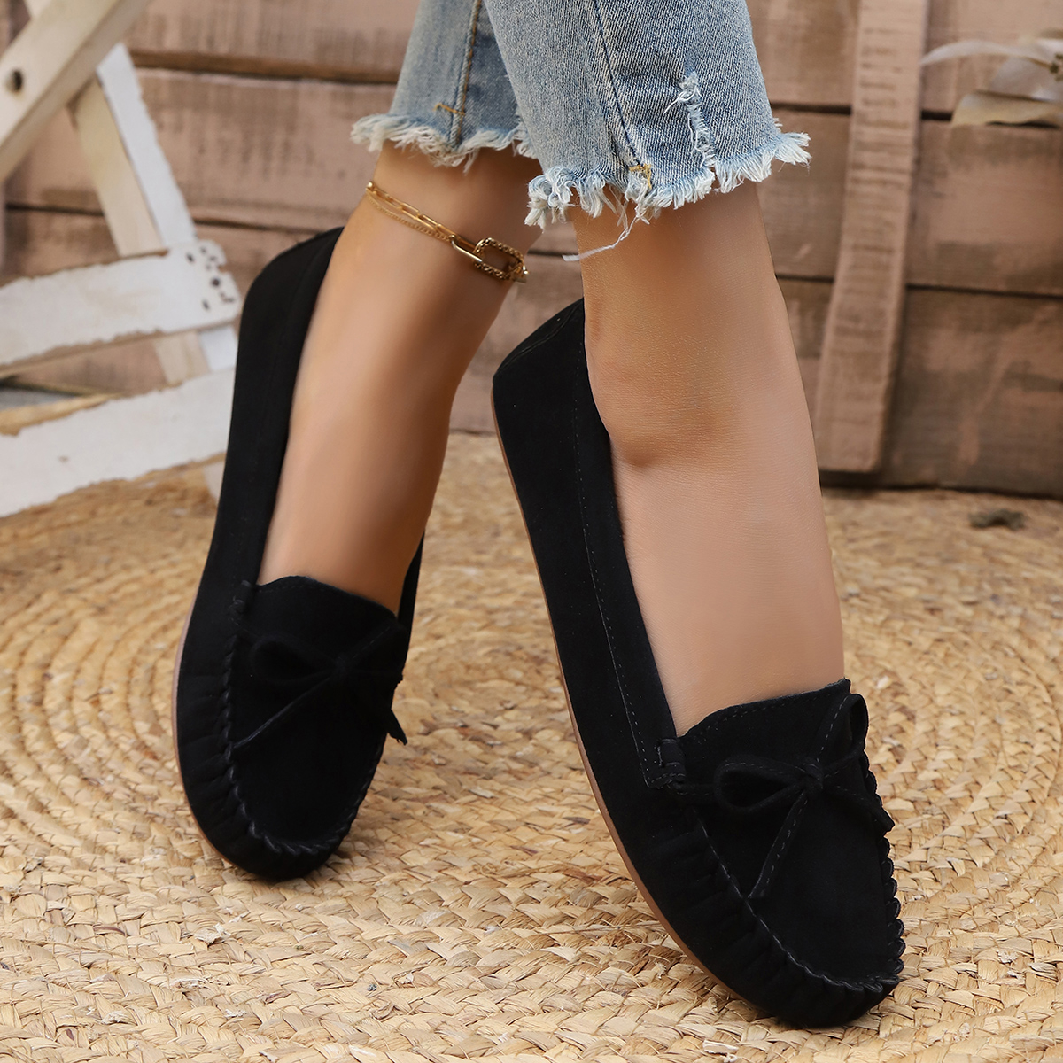 Spring and Autumn Elegant Roun - Women'S Shoes Plus Size review and price