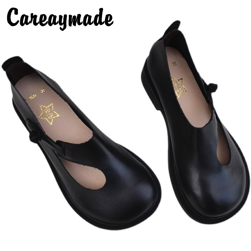 Careaymade-Genuine leather big - Women'S Shoes Large review and price