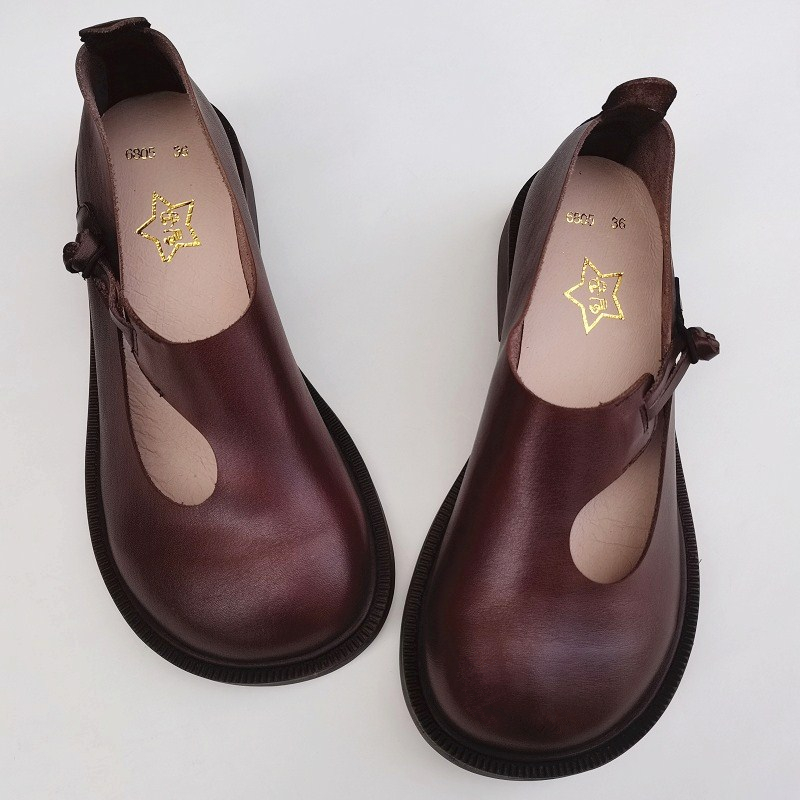 Careaymade-Genuine leather big - Women'S Shoes Large review and price