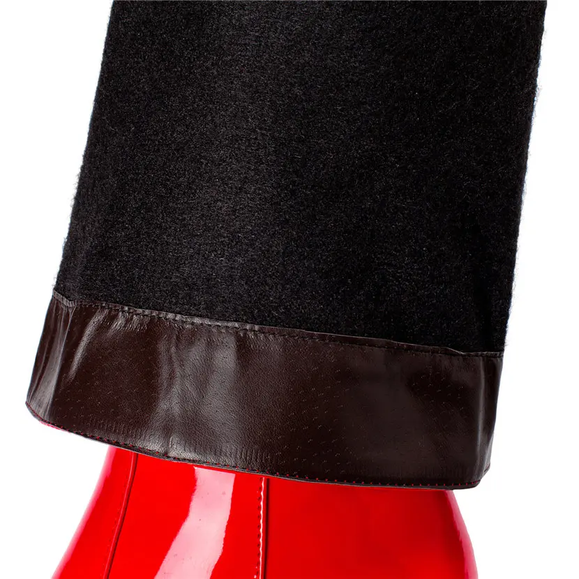 Red White Patent Leather Women - Women Shoes Model review and price