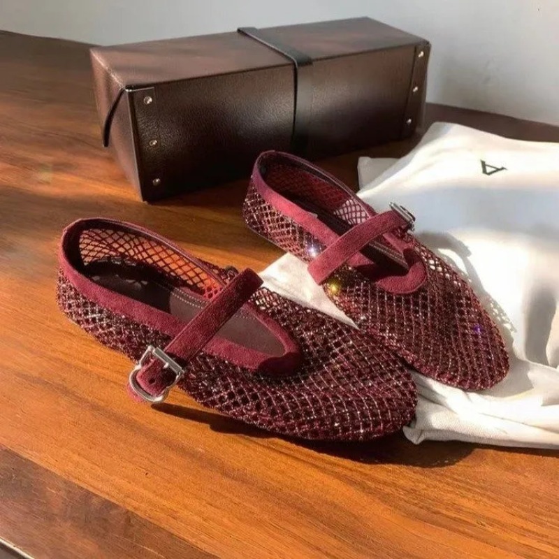Hollow Rhinestone Baotou Sanda - Women'S Shoes Large review and price