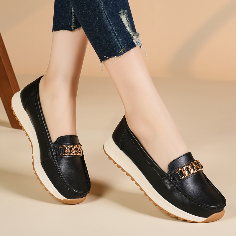 Women's Chain Detail Loafers P - Women'S Shoes Easy Street review and price
