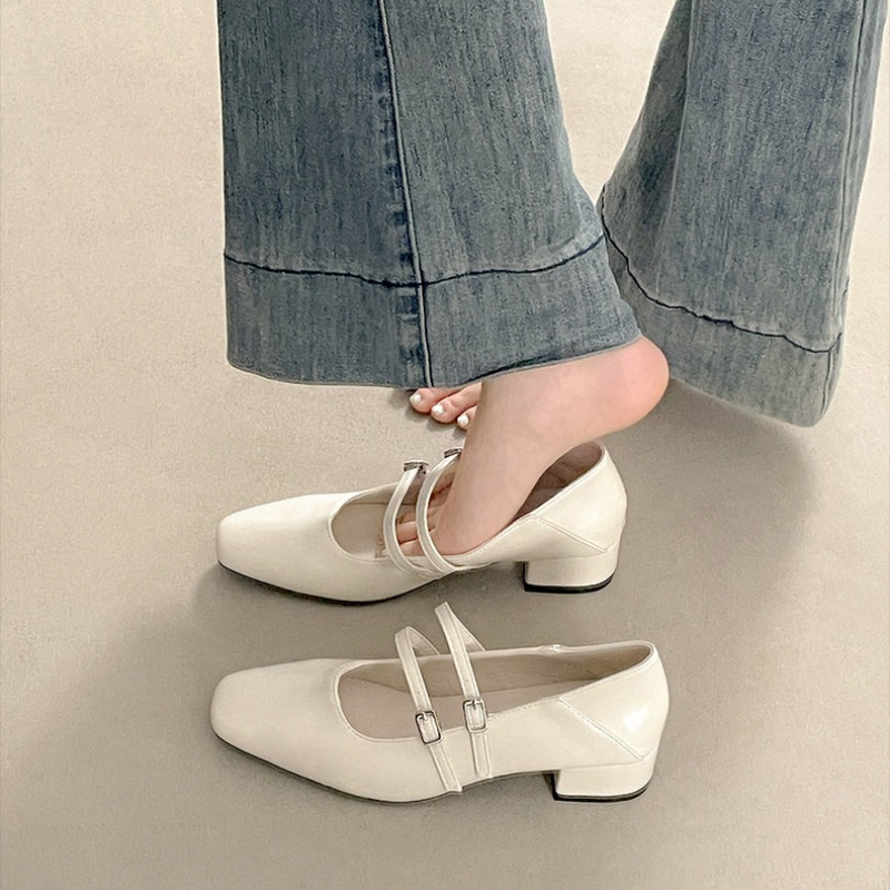 Square Toe Low Heel Women Silv - Women'S Shoes Large review and price