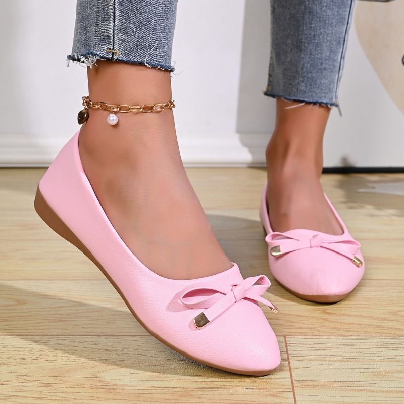 Bow Shallow Mouth Soft Sole Co - Women'S Shoes Large review and price
