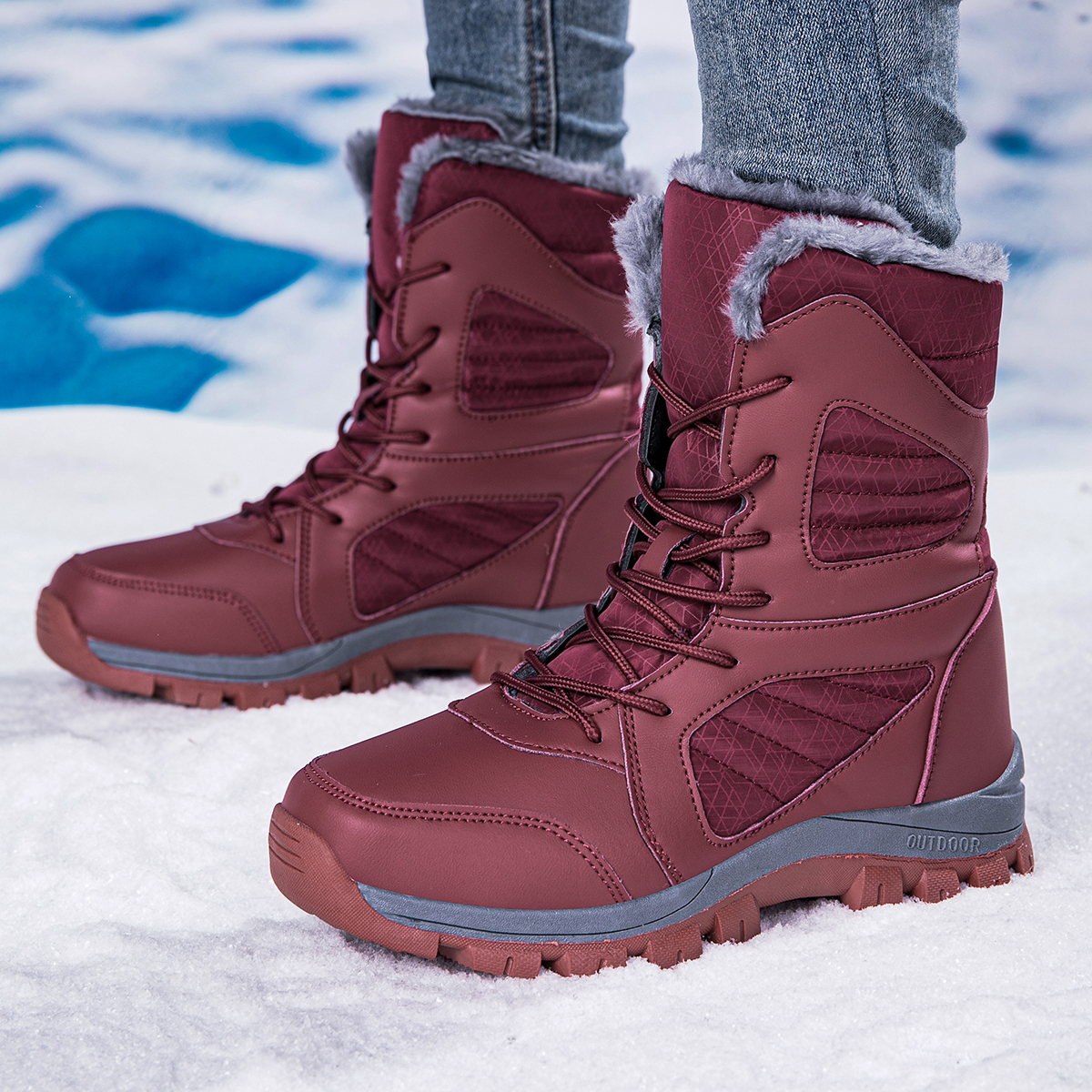 Couple 2025 Winter Snow Boots  - Women Shoes In Australia review and price