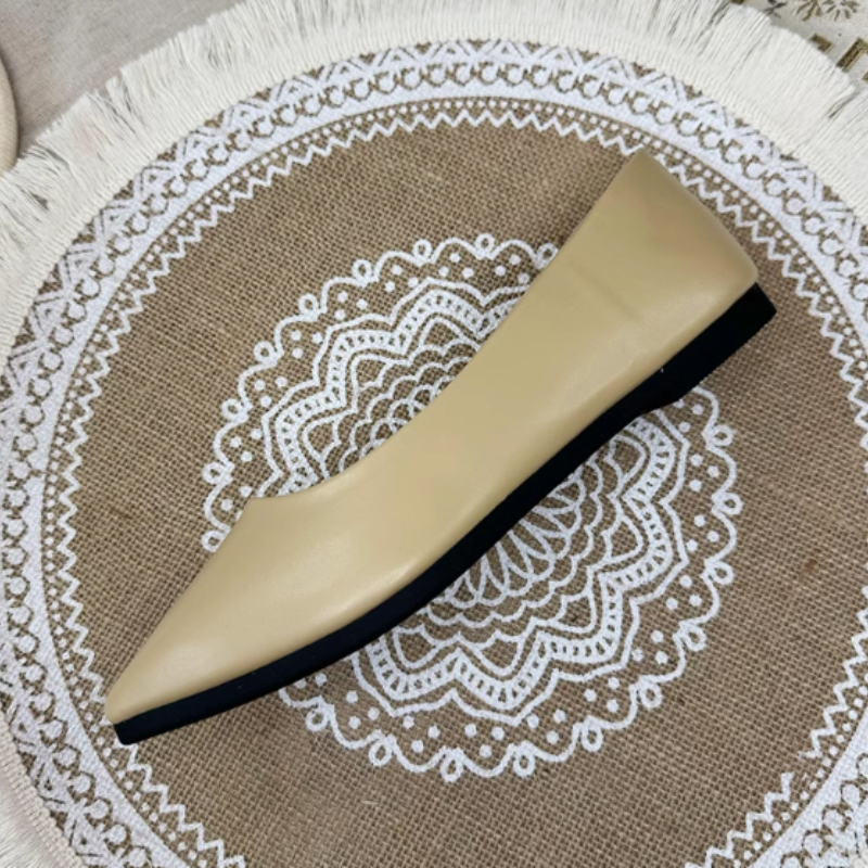 Women Simple Flats Pointed Tol - Women Shoes For Big Feet review and price