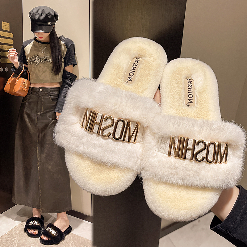 Plus Size 35-42 Plush Slippers - Women'S Shoes Plus Size review and price