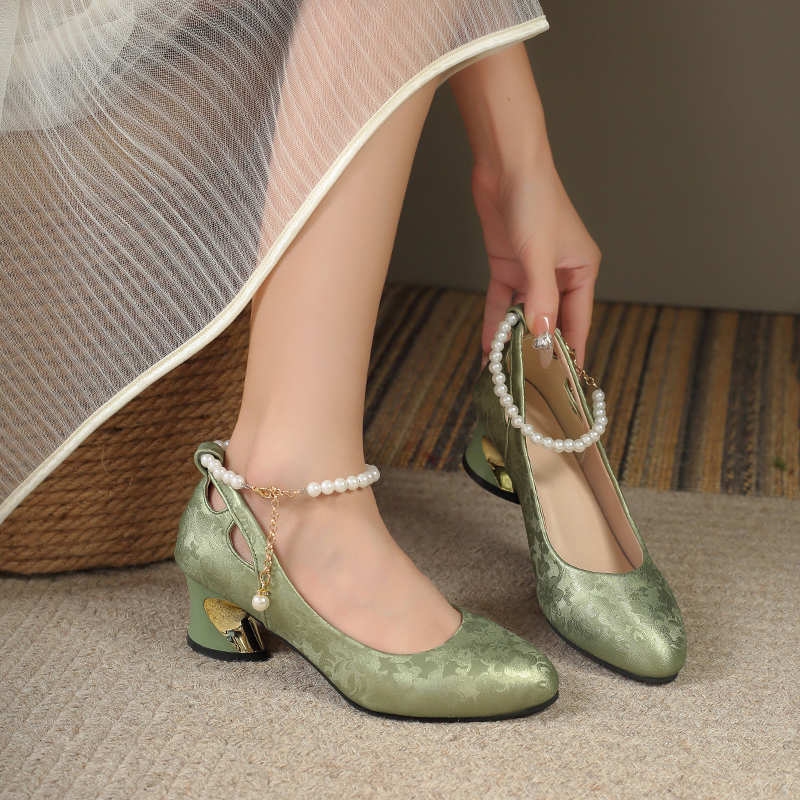 2025 New Bow Pearl Mary Jane P - Women Shoes Mk review and price