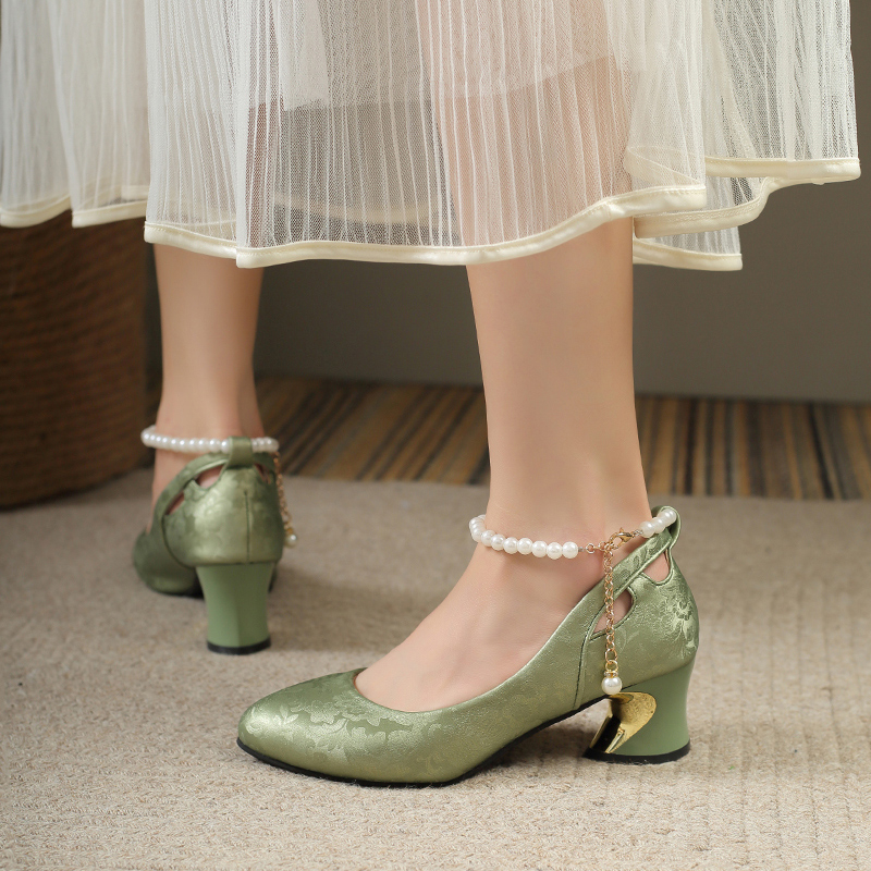 2025 New Bow Pearl Mary Jane P - Women Shoes Mk review and price