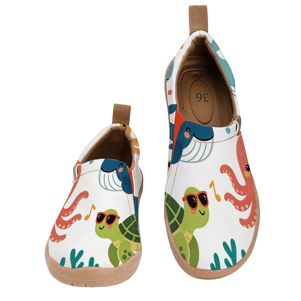 Women's Wide Toe Box Fun Carto - Women'S Shoes With Wide Toe Box review and price