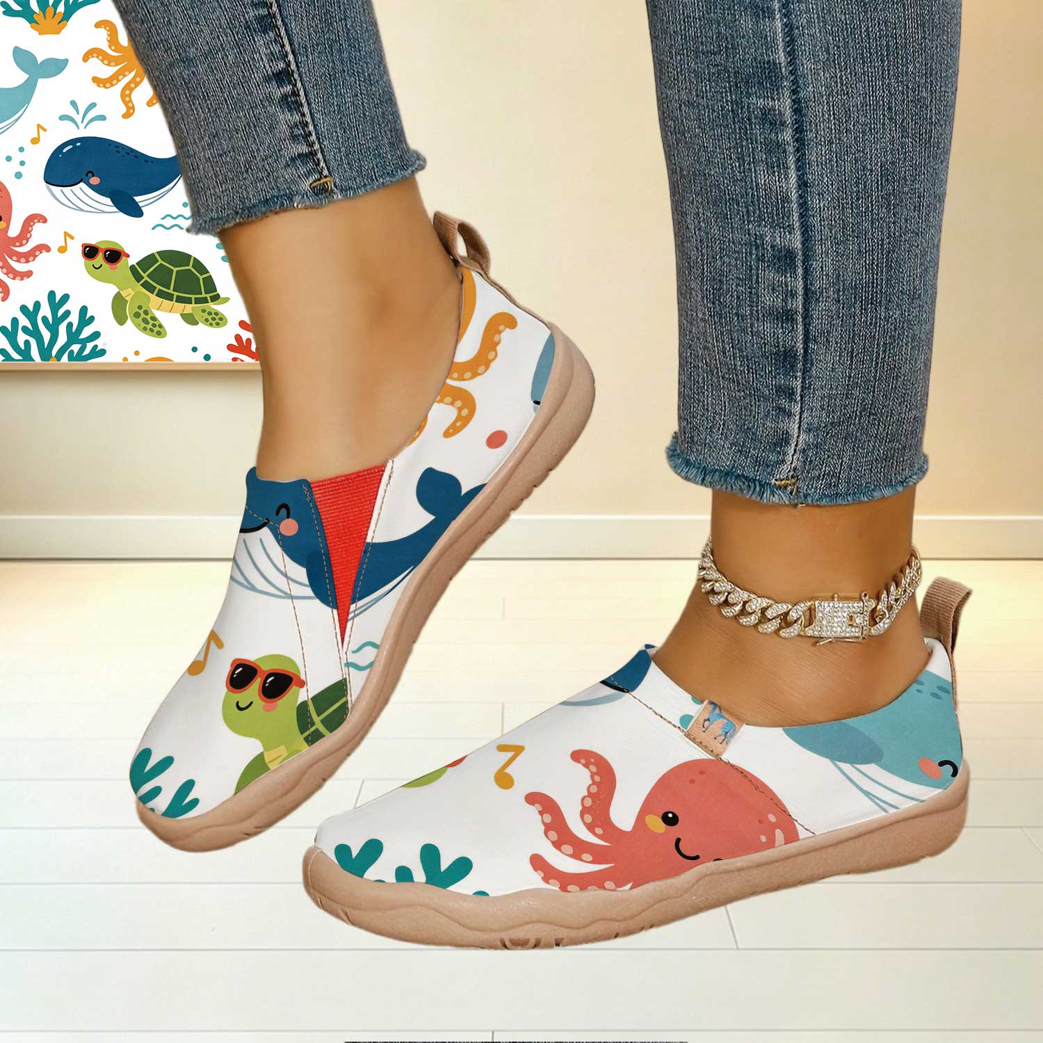 Women's Wide Toe Box Fun Carto - Women'S Shoes With Wide Toe Box review and price