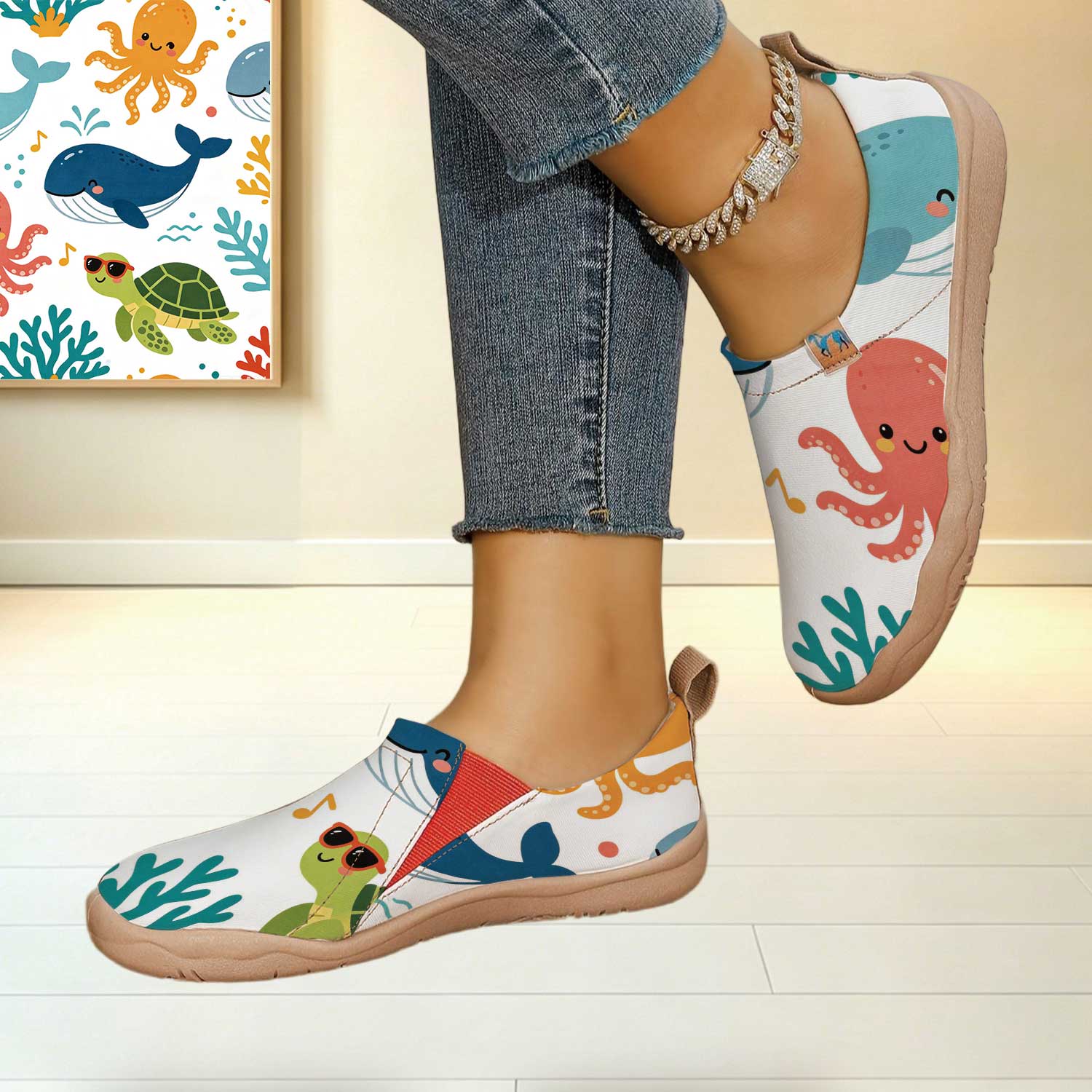 Women's Wide Toe Box Fun Carto - Women'S Shoes With Wide Toe Box review and price