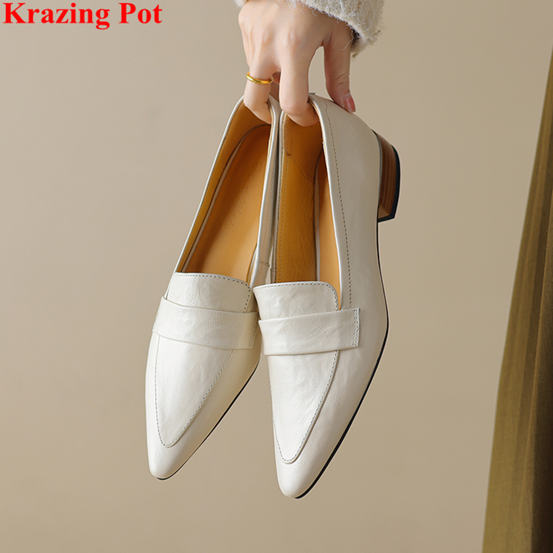 Plus Size 33-42 Sheepskin Poin - Women'S Shoes Plus Size review and price